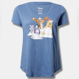 Torrid Disney Winnie The Pooh Crew Neck Top